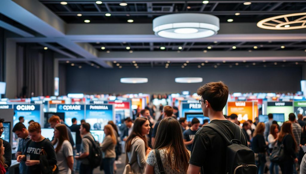 student volunteers at tech events | TECHSPO Silicon Valley Technology Expo student volunteers at tech events